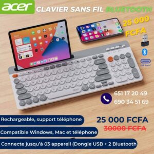 Clavier sans fil Acer au meilleur prix