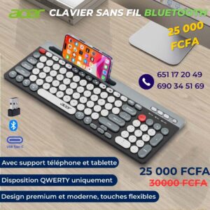 Clavier sans fil Acer au meilleur prix