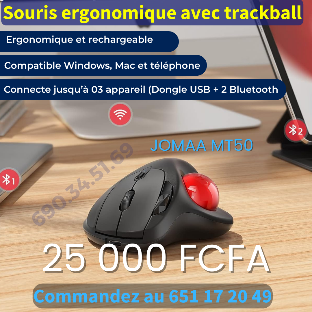 Souris Trackball JOMAA MT50
